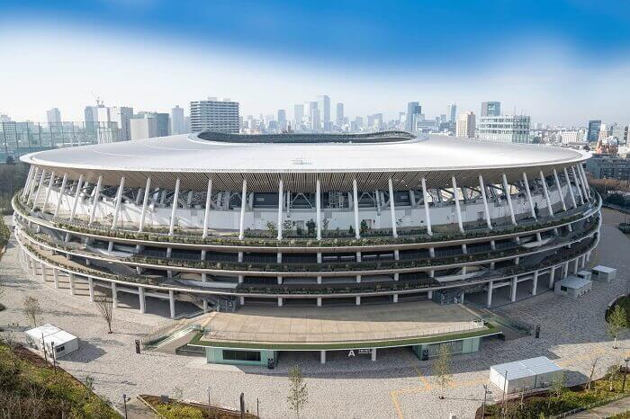 施工事例/セメント販売 新国立競技場